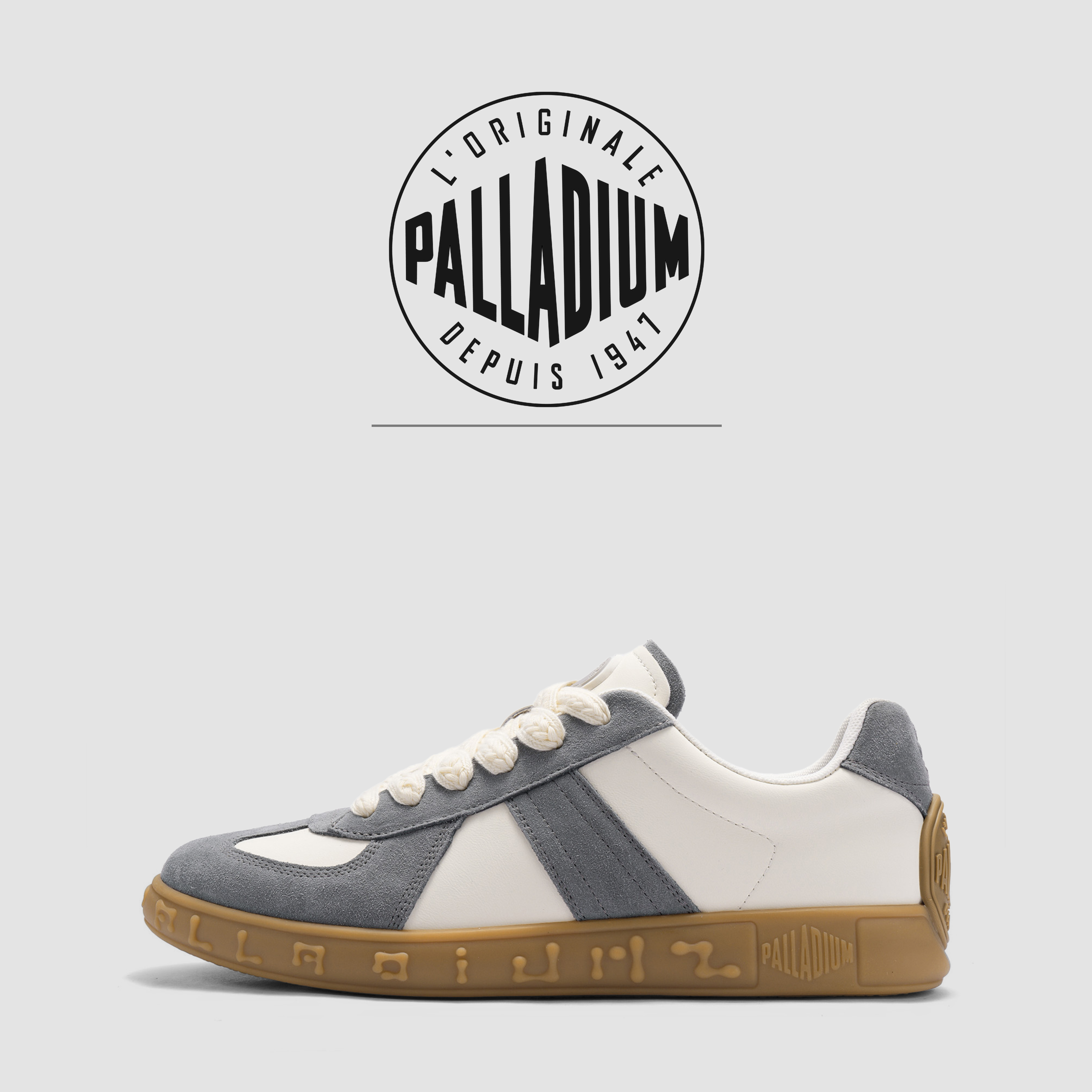 PALLADIUM帕拉丁【经典款】夏季情侣款复古德训休闲时尚潮流低帮