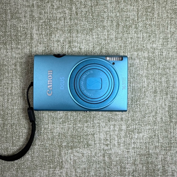 95新 Canon/佳能 佳能ixus125蓝色特价处理1600w像素冷白可拍实况