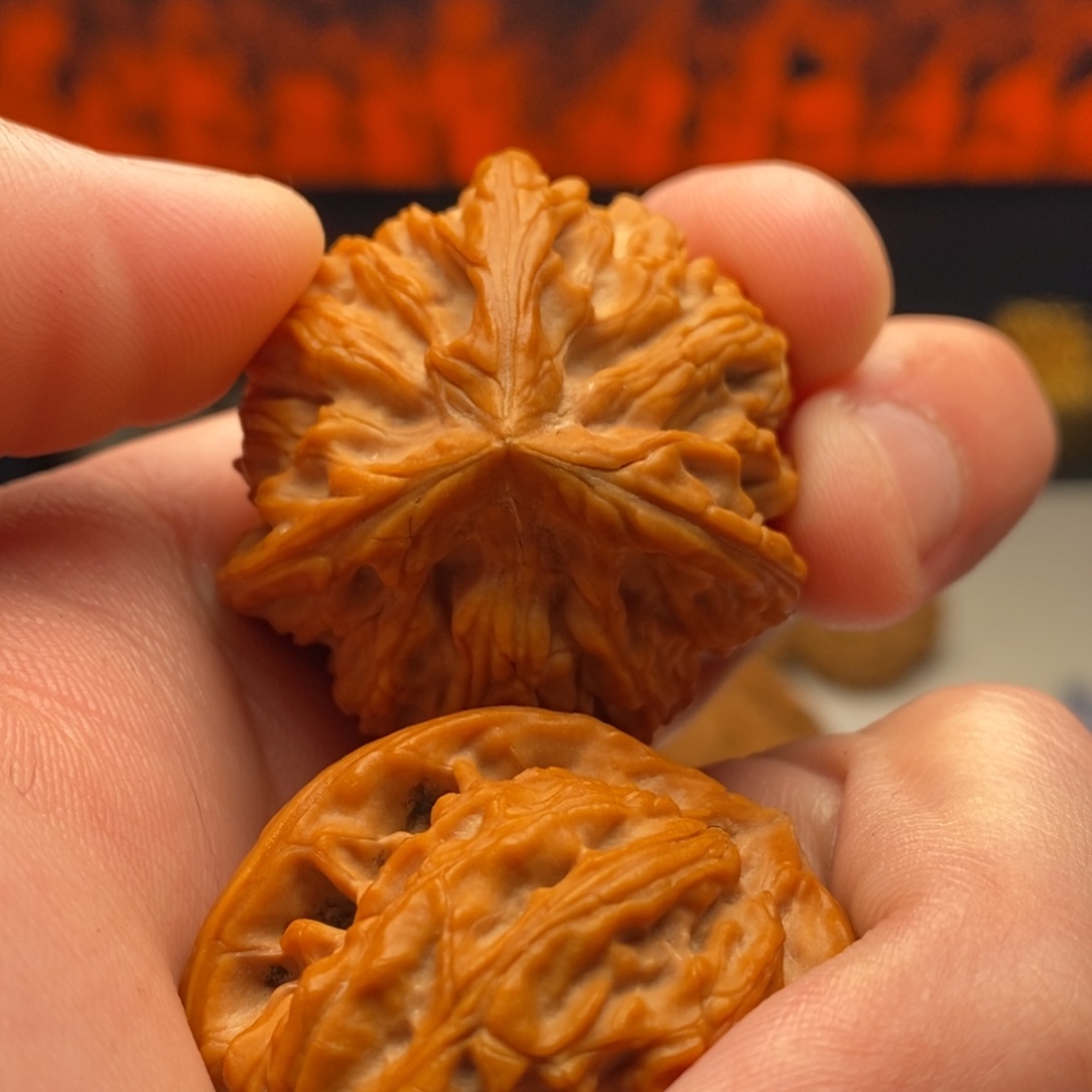 无***车文玩核桃把件御龙