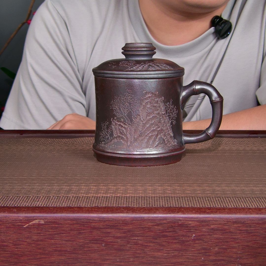 茶杯紫砂高货放漏