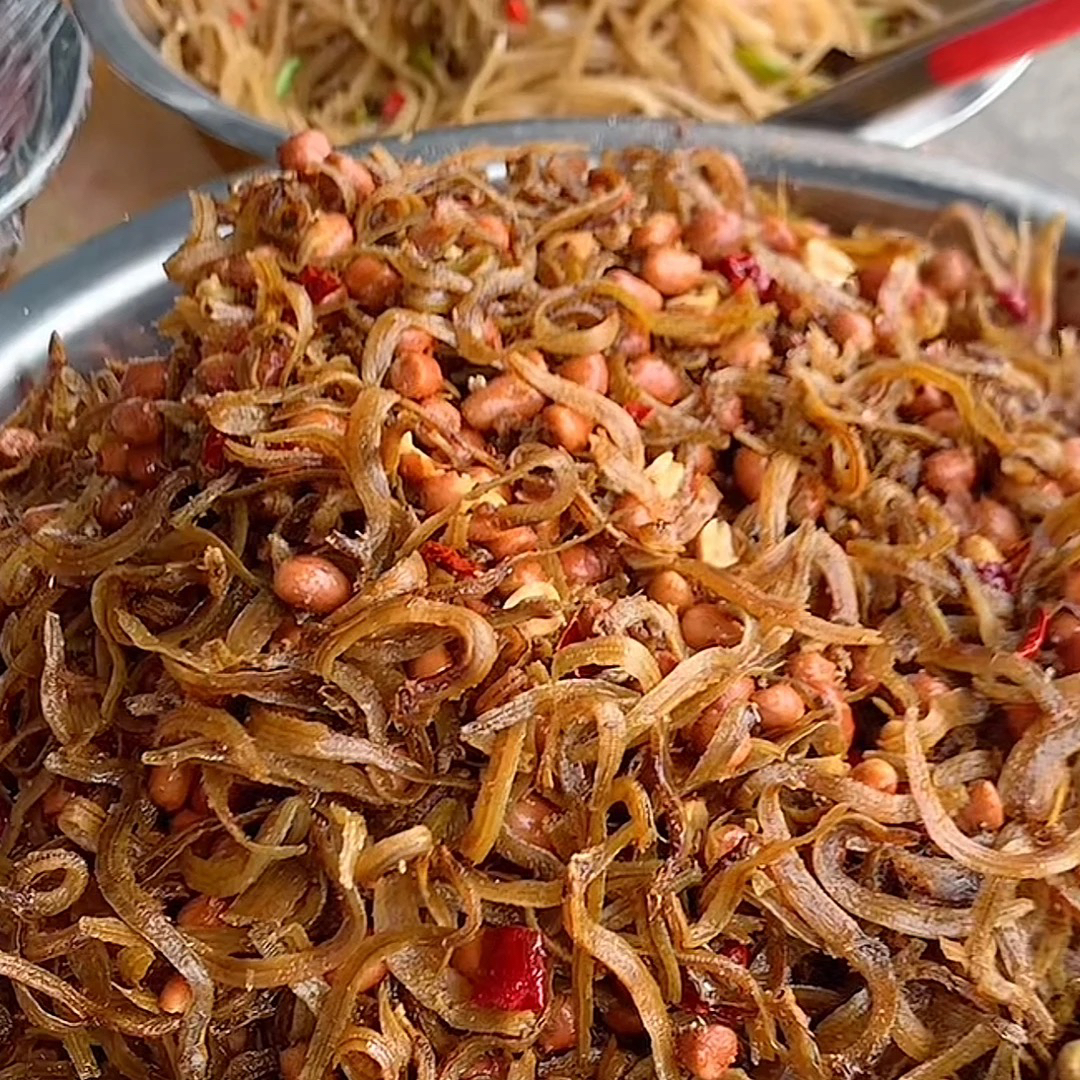 赣榆特产小鱼花生即食小银鱼炒花生100g