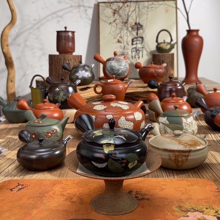 笑***，常滑玉龍手作茶壶