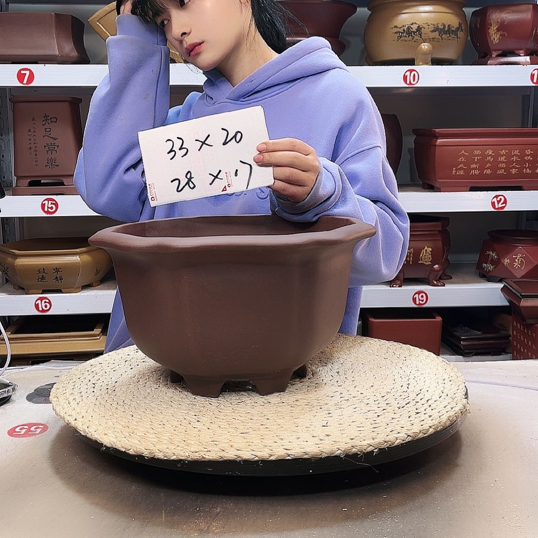 紫砂花盆紫砂花盆