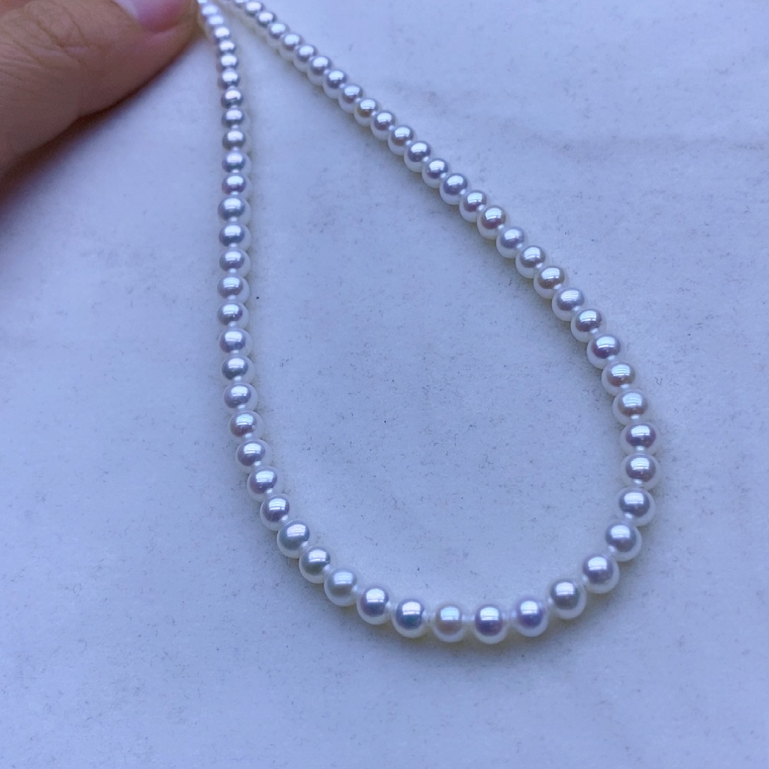 ༗***࿐淡水珍珠银S925镶嵌颈饰