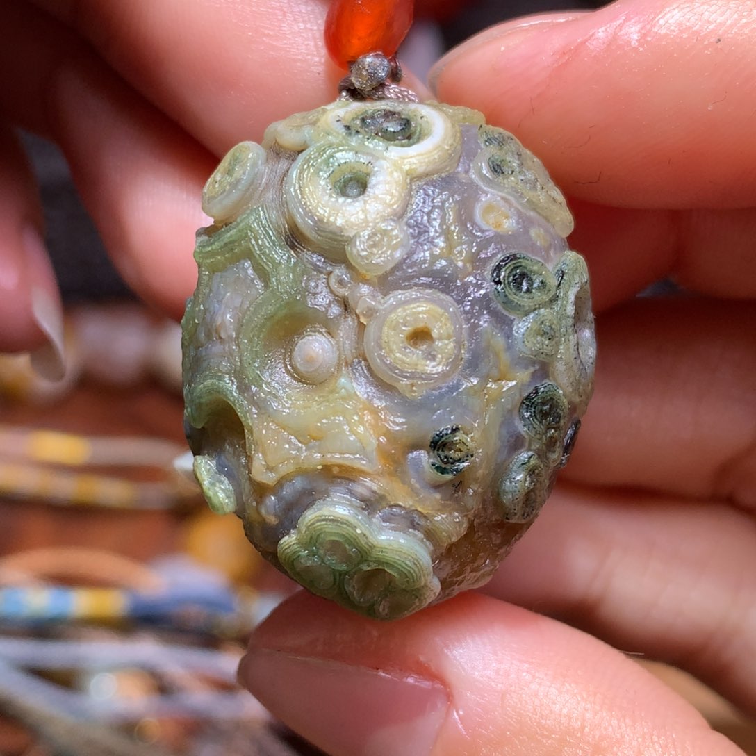 未镶嵌玛瑙/玉髓珠宝半成品