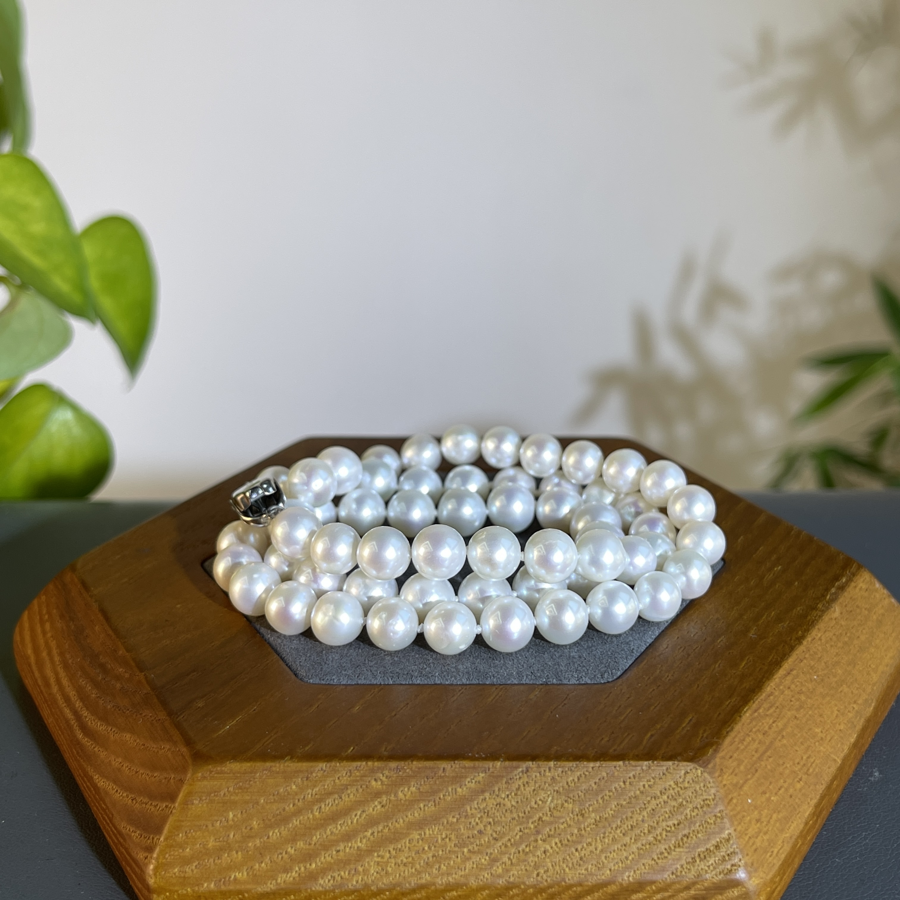 JTW17-21  s925银扣珍珠项链