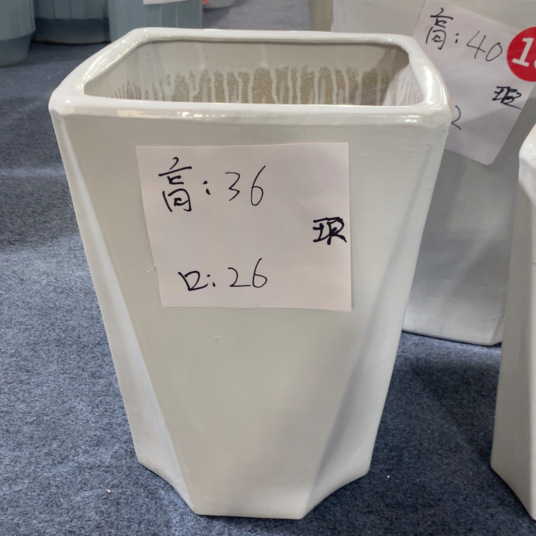 高温陶瓷花盆微瑕