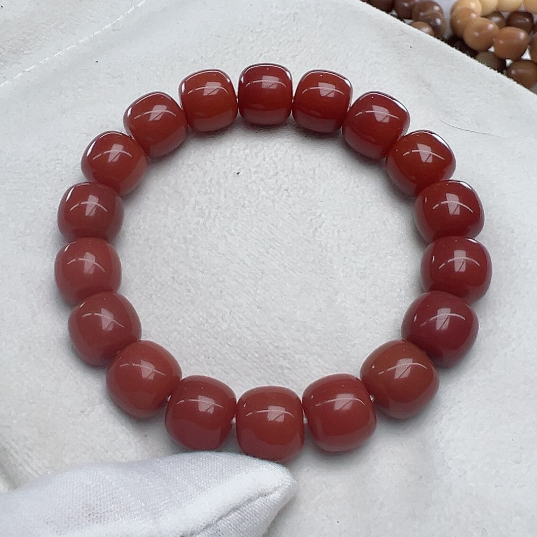 菩提根/象牙果吊坠卡13 【真朱砂供】S5