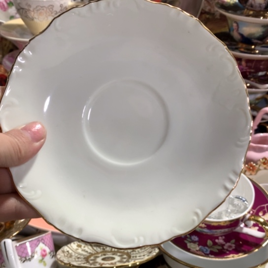 瓷片微瑕陶瓷处理介意请慎拍15厘米