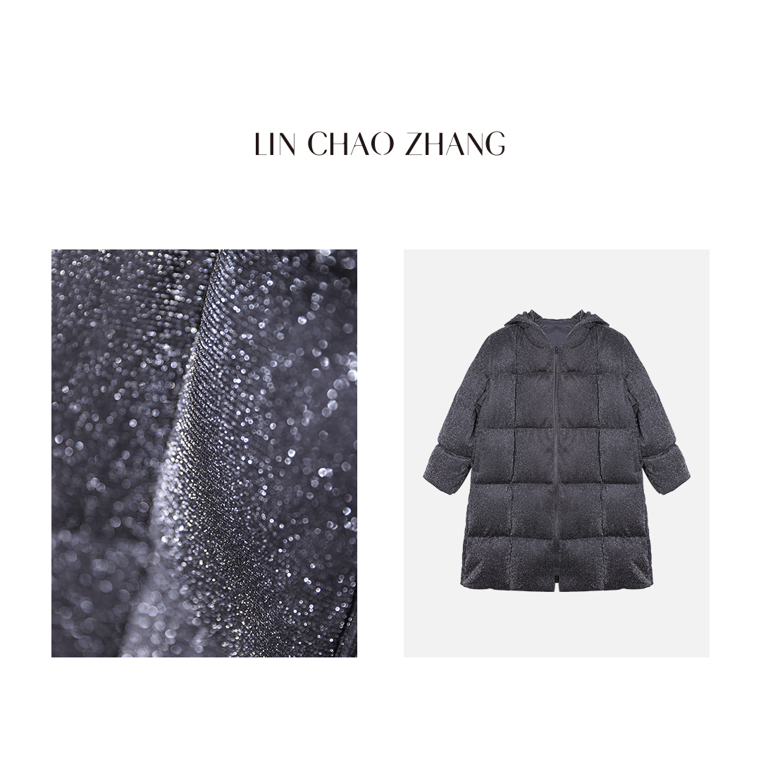 LW230731 【银河满天星】闪亮羽绒服