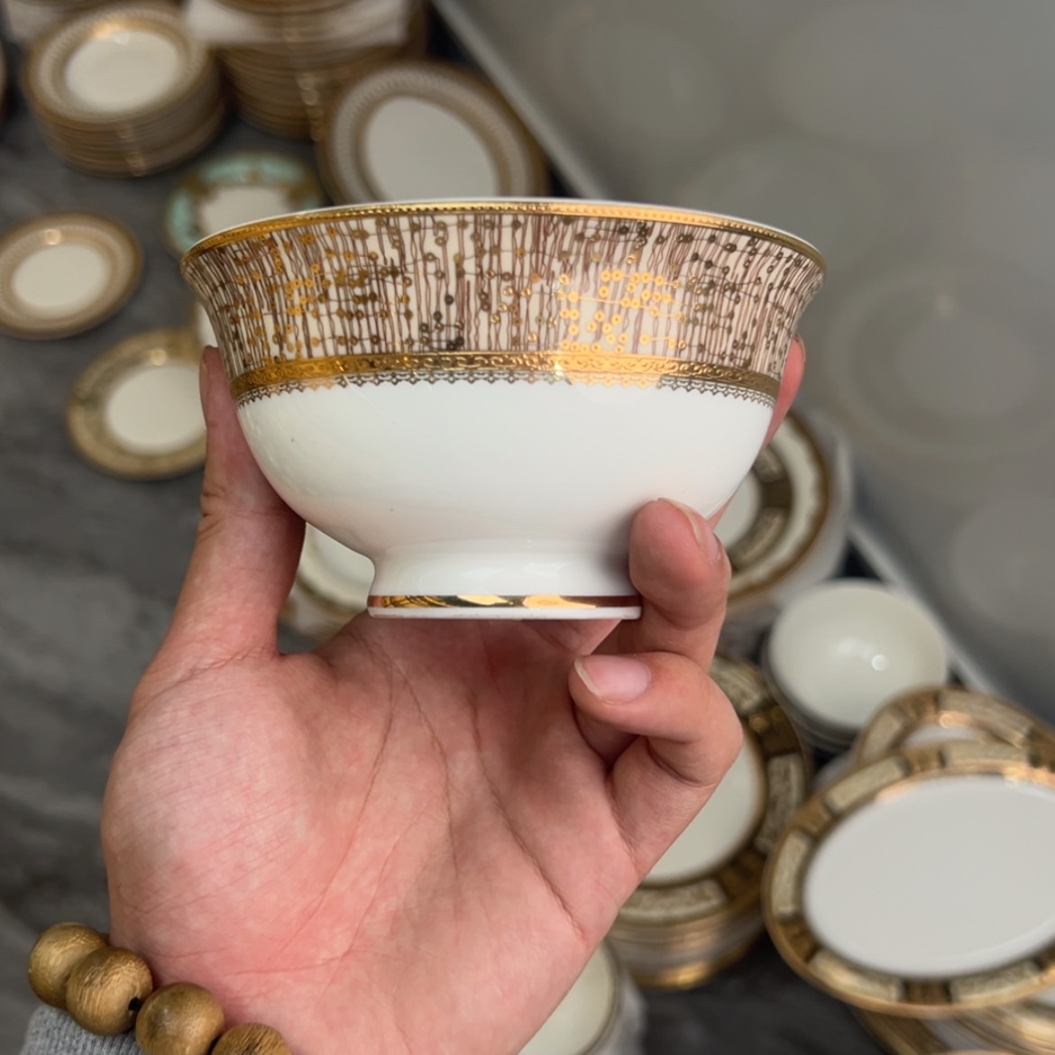 【闪购商品】瓷片4.75寸米饭碗四个一单福利价