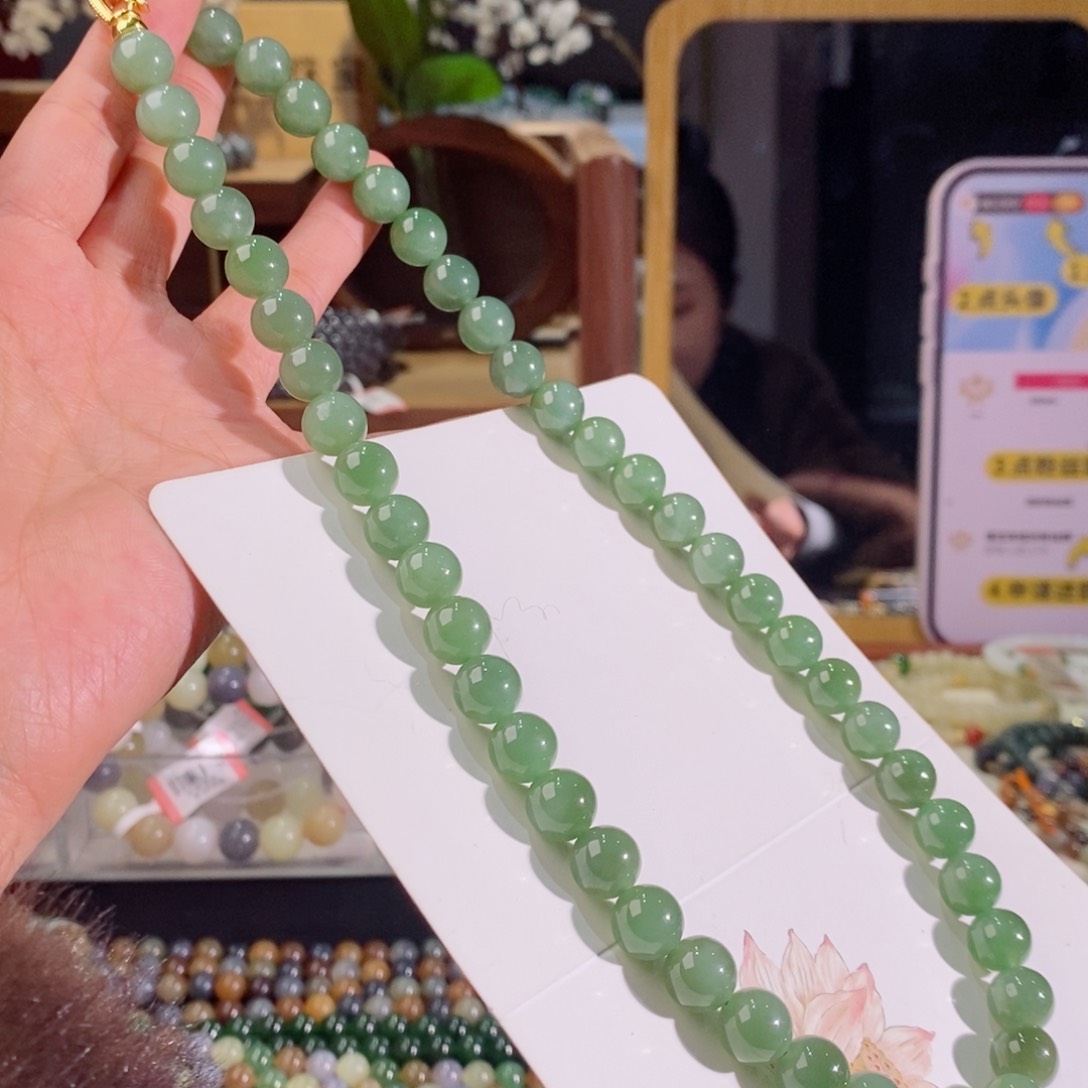 和田玉手串多样性拍一发一未镶嵌