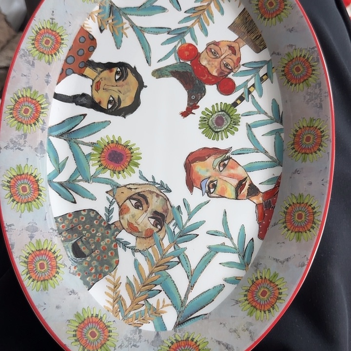 米***米瓷14寸鱼盘45米一个