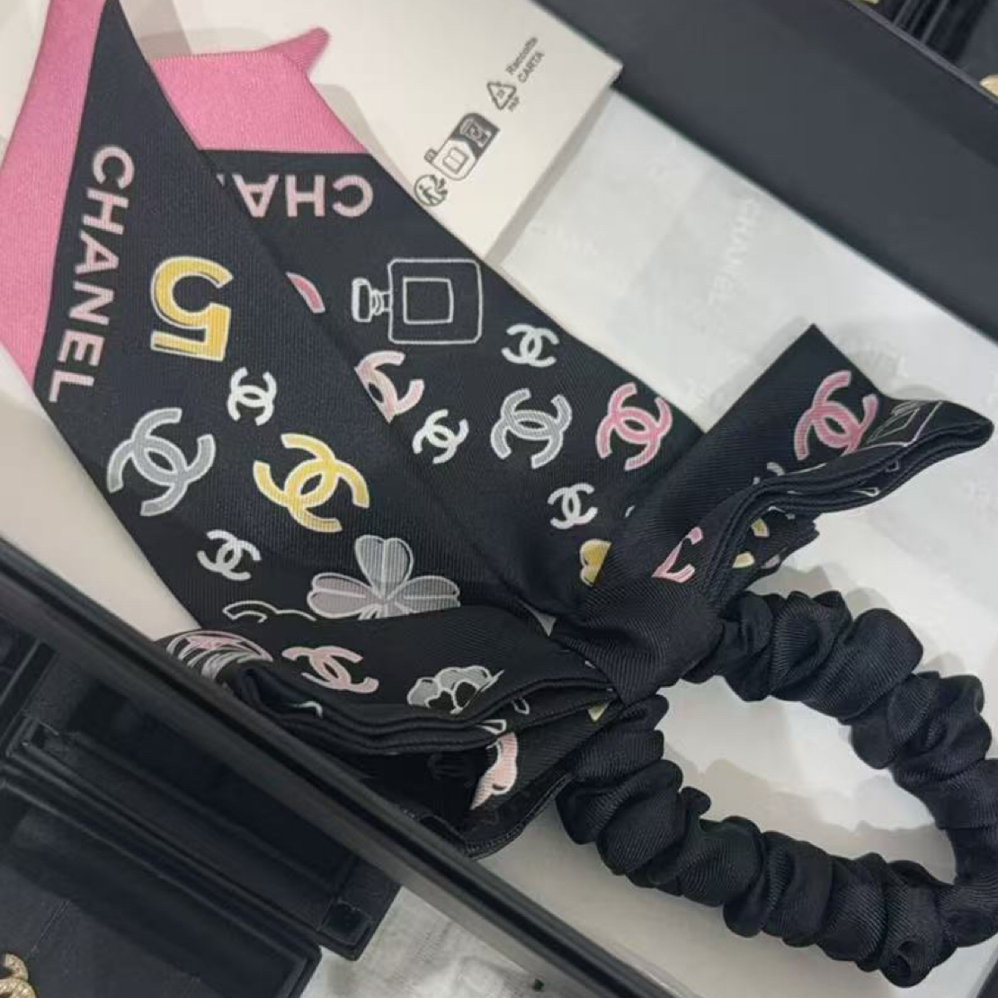 未使用 Chanel/香奈儿 蝴蝶结头绳 发圈
