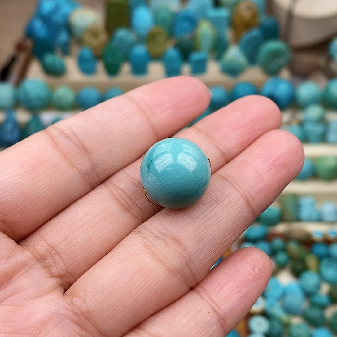 绿松石珠宝奇石未镶嵌14