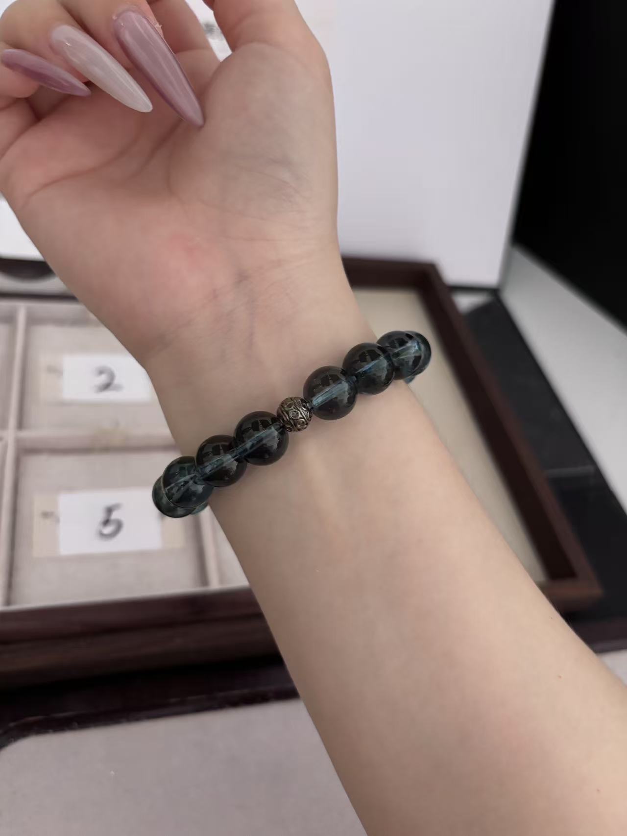 合金琉璃手链 【神秘海域】12mm 琉璃成品手串