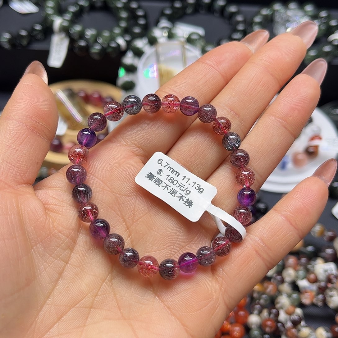 水晶手链未镶嵌旺*旺手链
