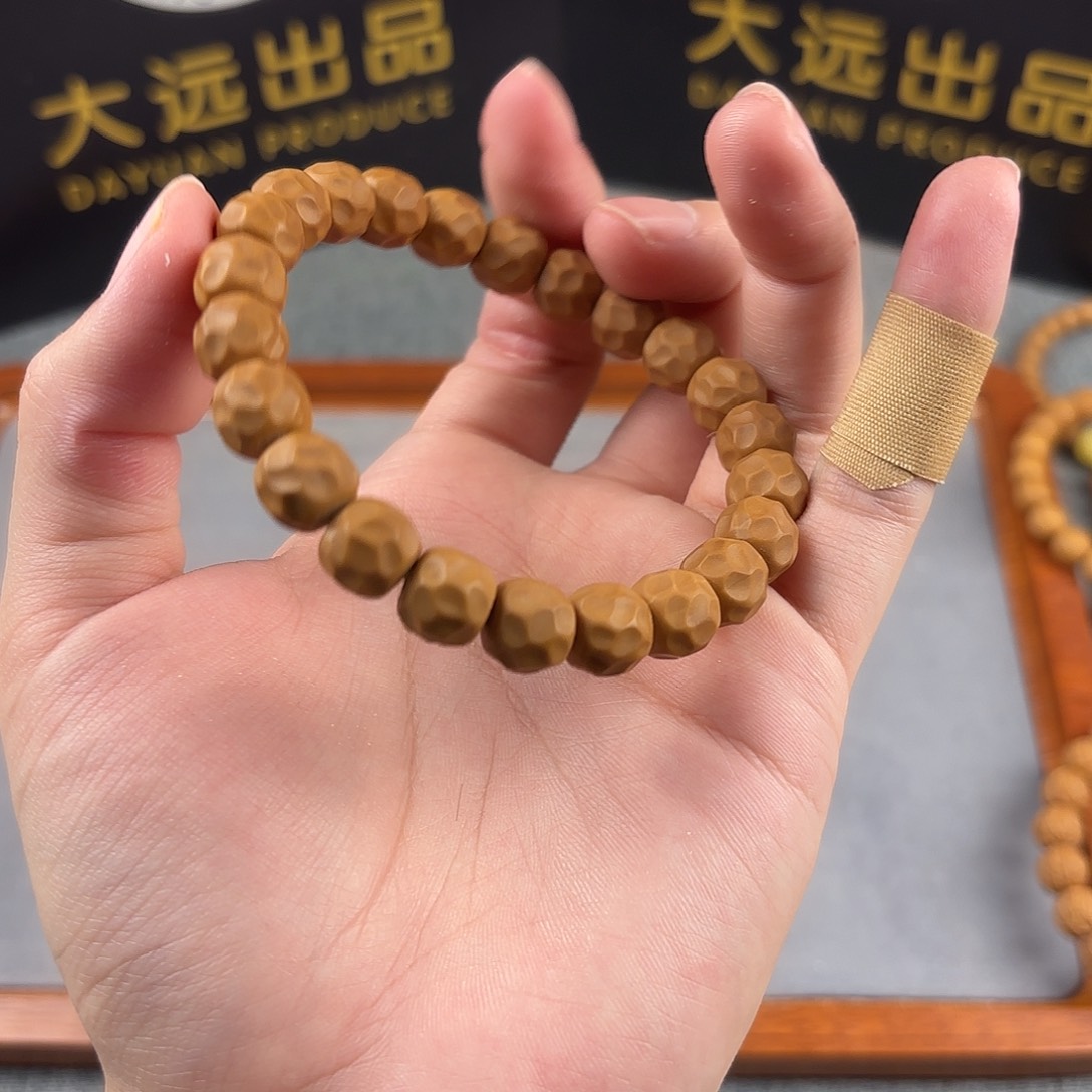 猴头核桃手串微瑕黑金