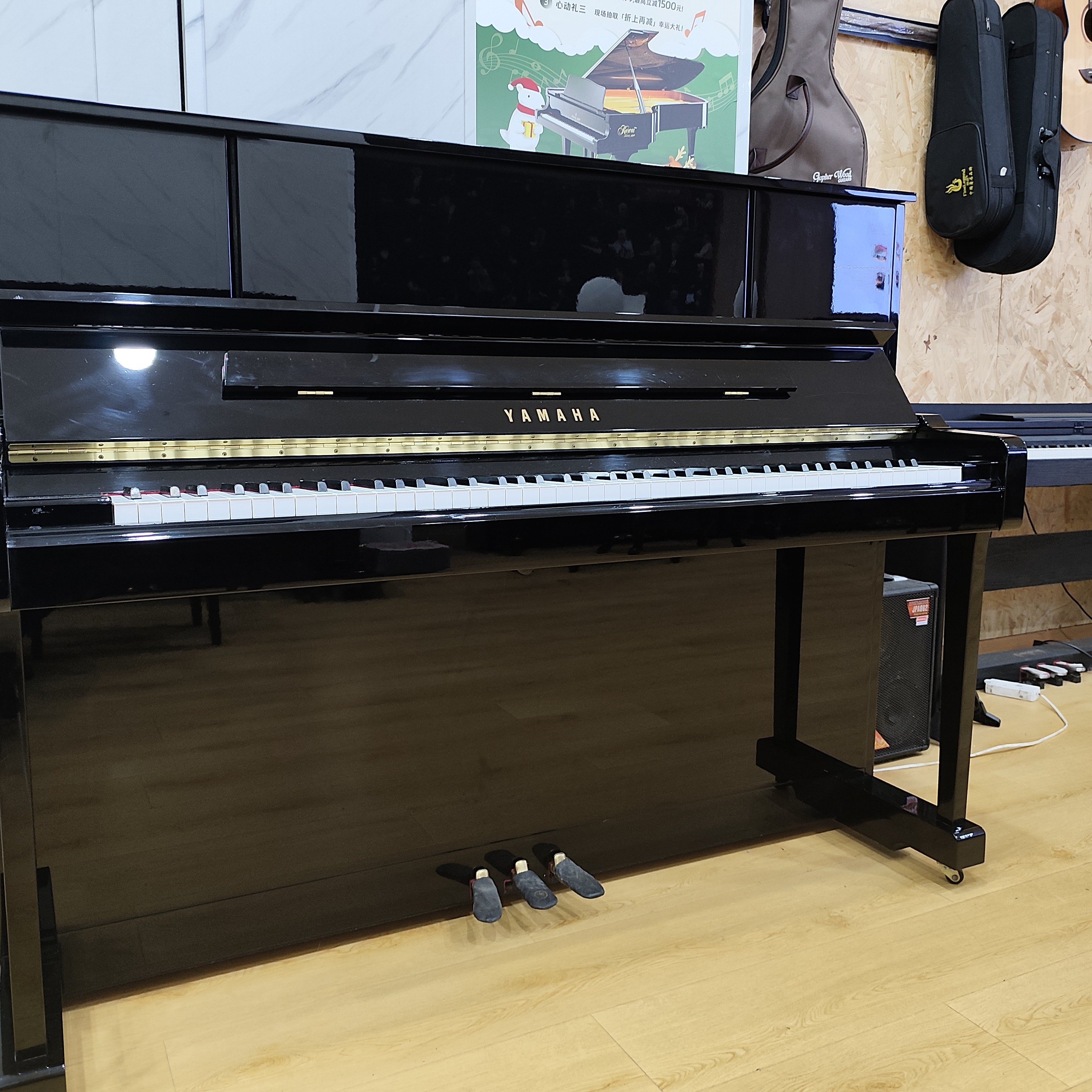 家用钢琴U1H/U2H/U3H家用立式初学考级演奏专用