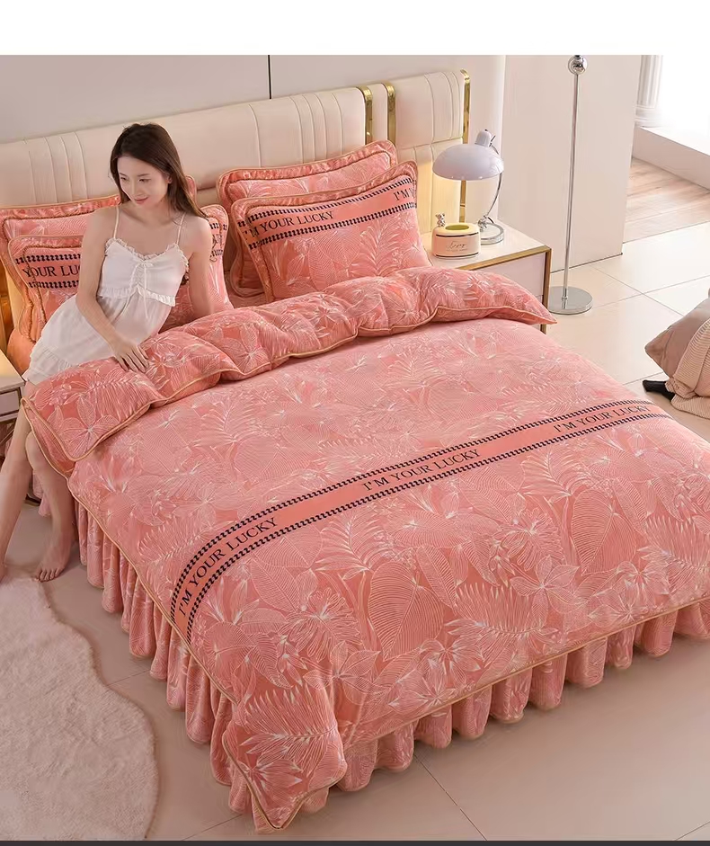 1米5*2米牛奶绒单被套101-200【二等品】