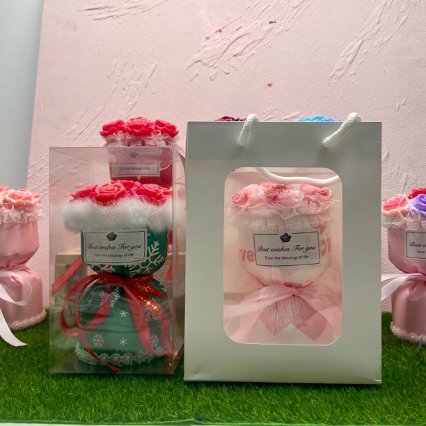 花束包装盒礼袋不含花