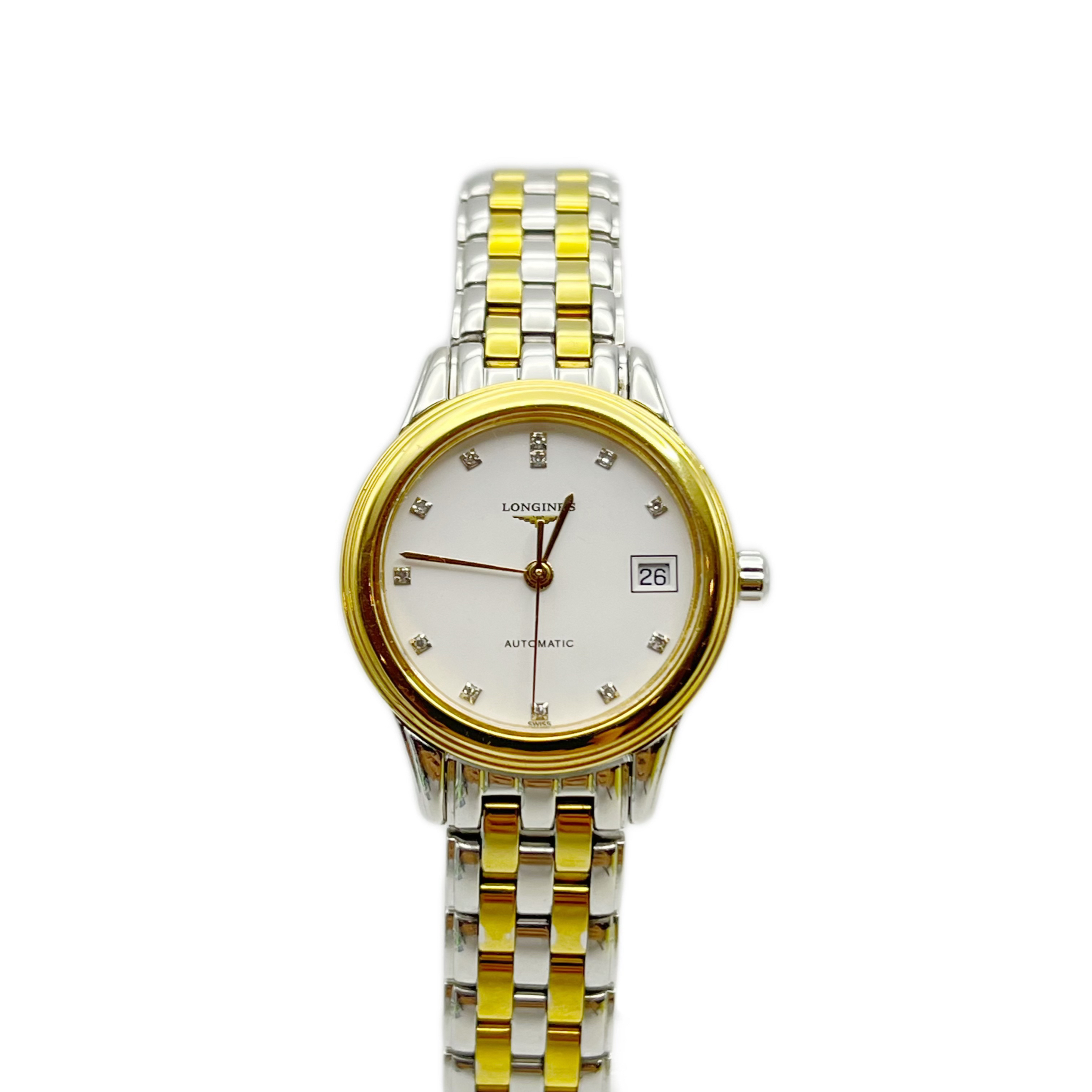 95新 Longines/浪琴 军旗系列/表径26mm/自动机械