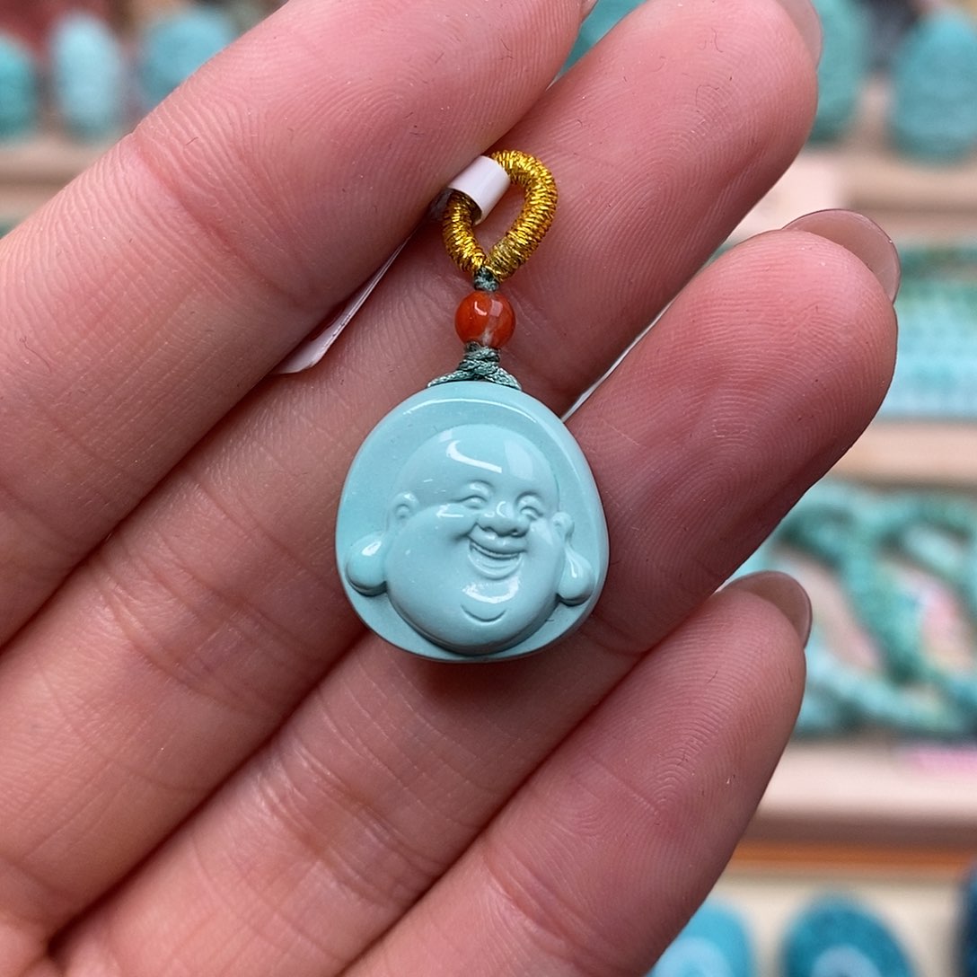 绿松石珠宝奇石未镶嵌