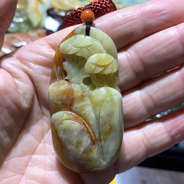 岫玉未镶嵌毛衣链