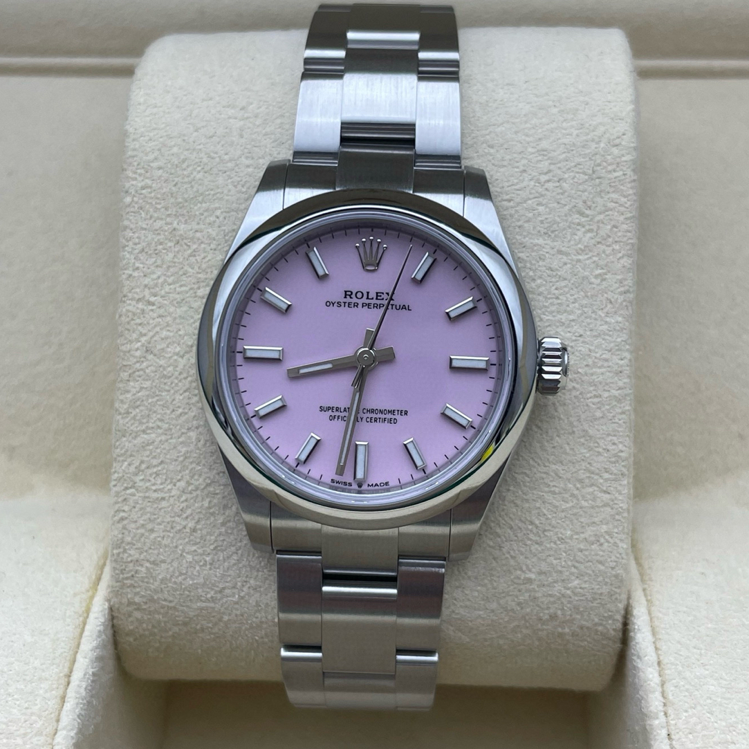 未使用 Rolex/劳力士 劳力士277200粉盘/2025年7月未使用