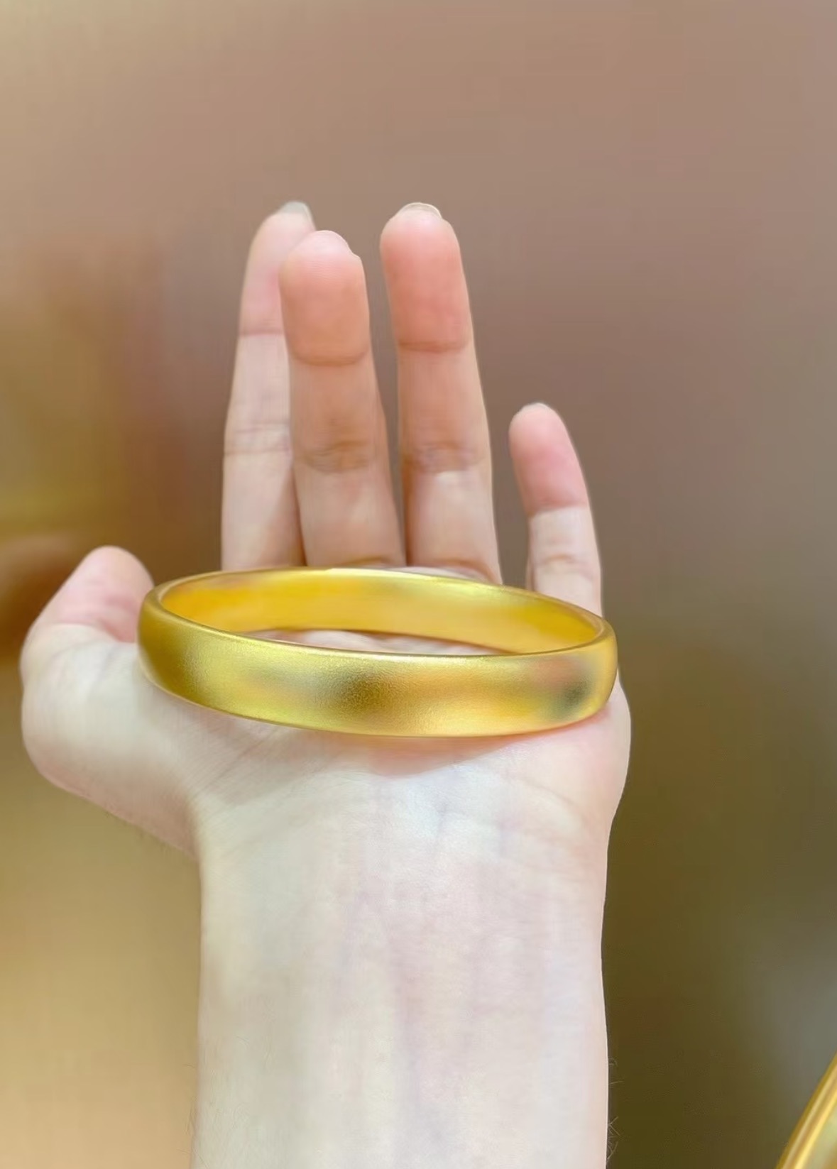 足银手镯 古法轮胎手镯 包厚足银999气质轻奢经典磨砂传承款