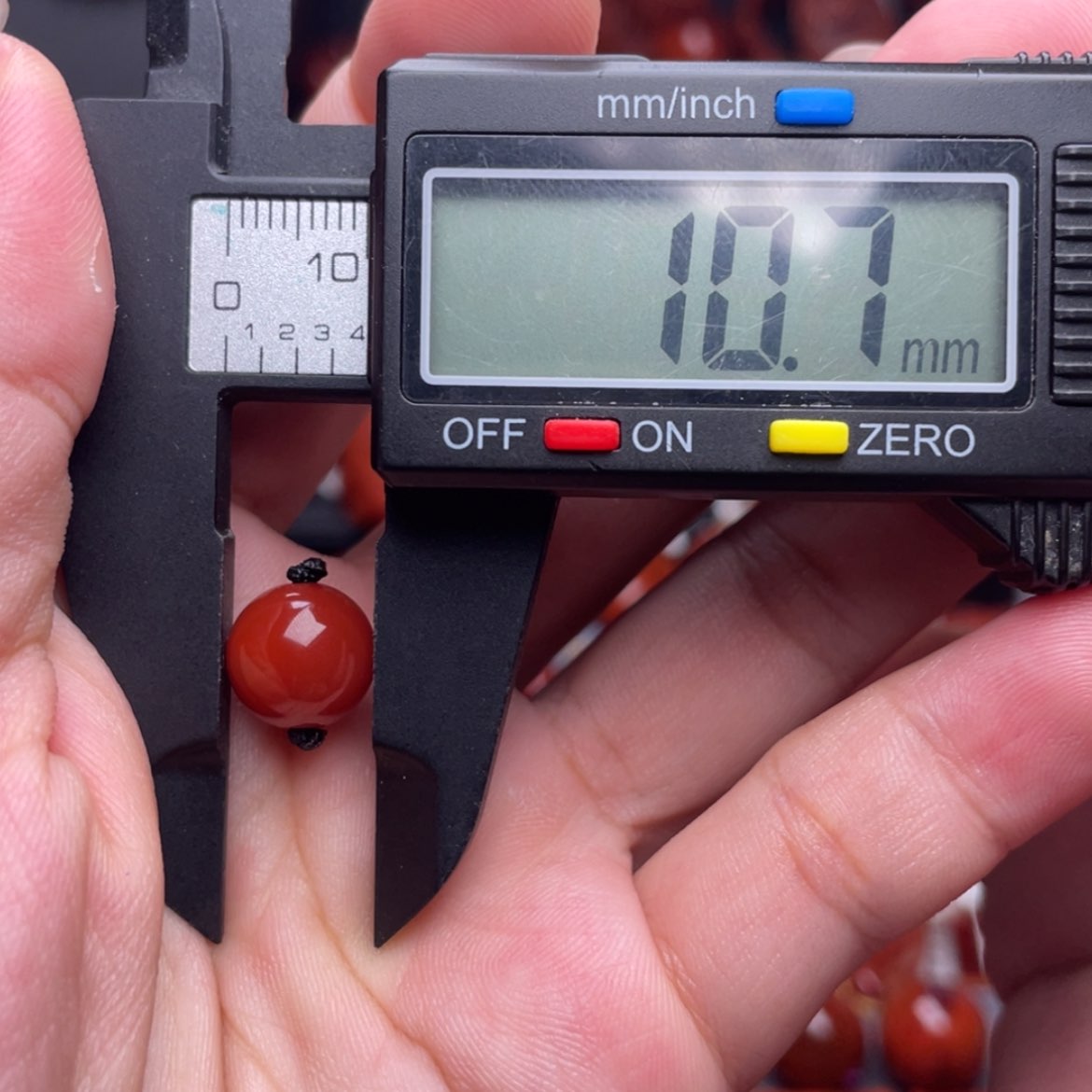 【闪购商品】南红玛瑙圆珠10➕未镶嵌Y**～