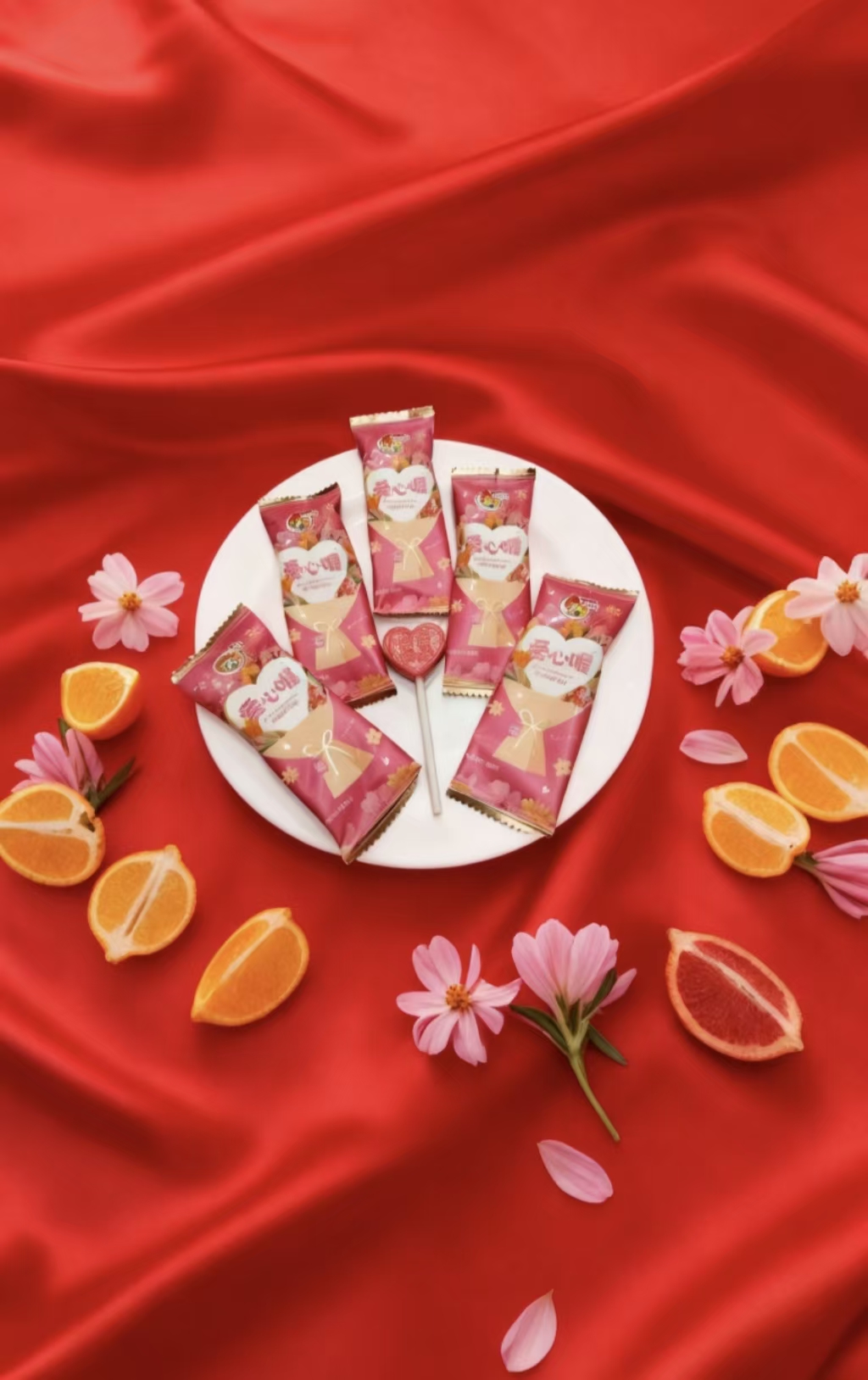 爱心喔婚庆棒棒糖