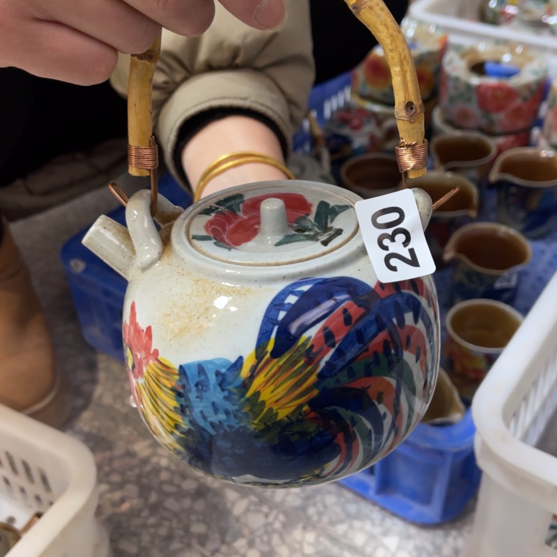 杯素浅陶瓷手工手绘