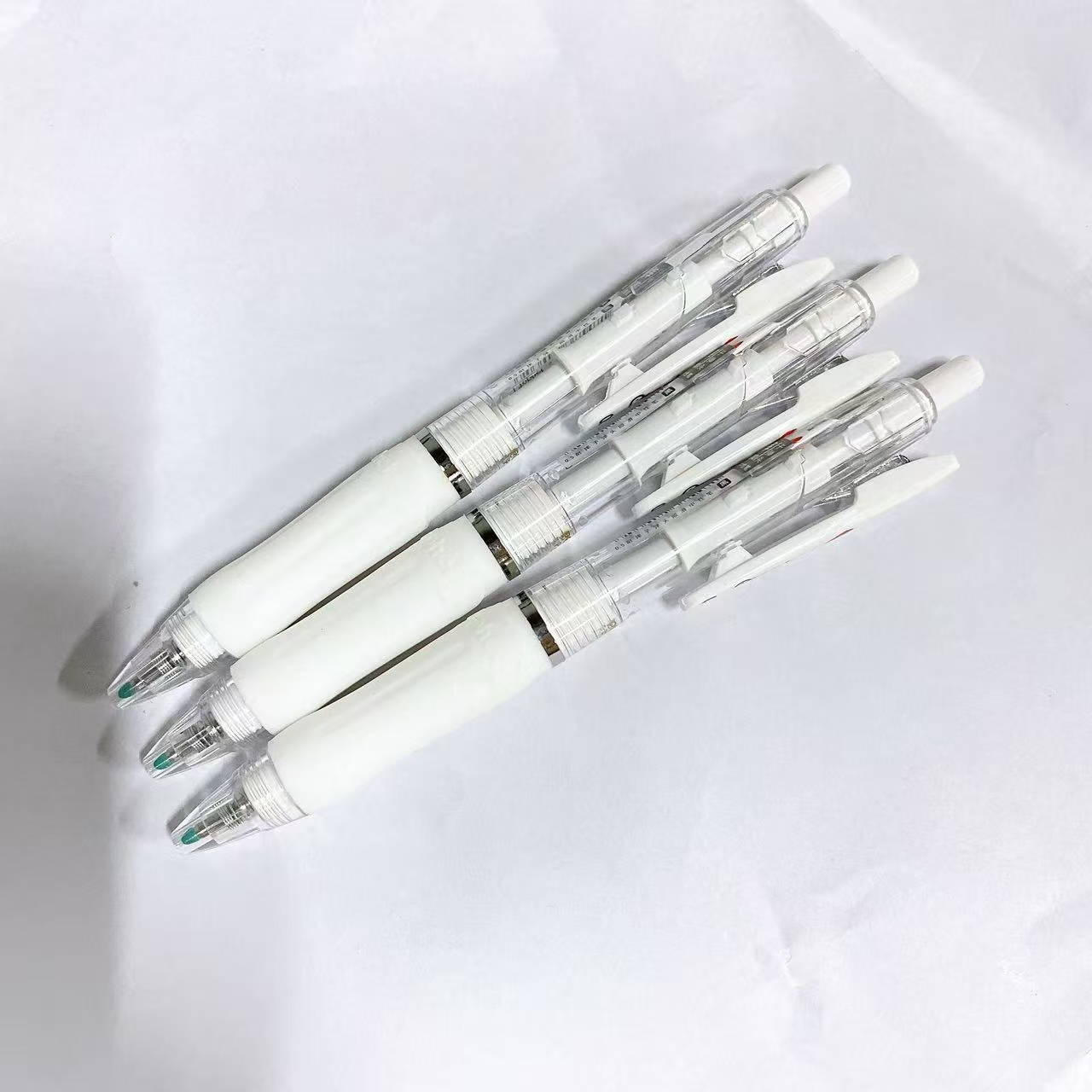 【黑墨-3支】G03鸭先知羽毛黑墨按动中性笔