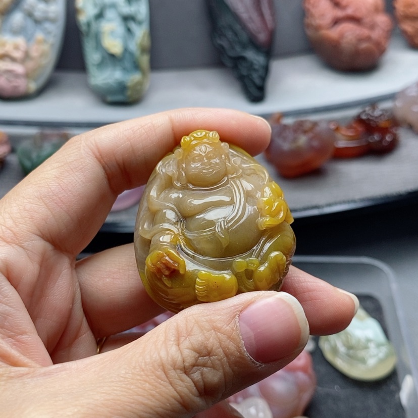 【闪购商品】未镶嵌吊坠定制玛瑙