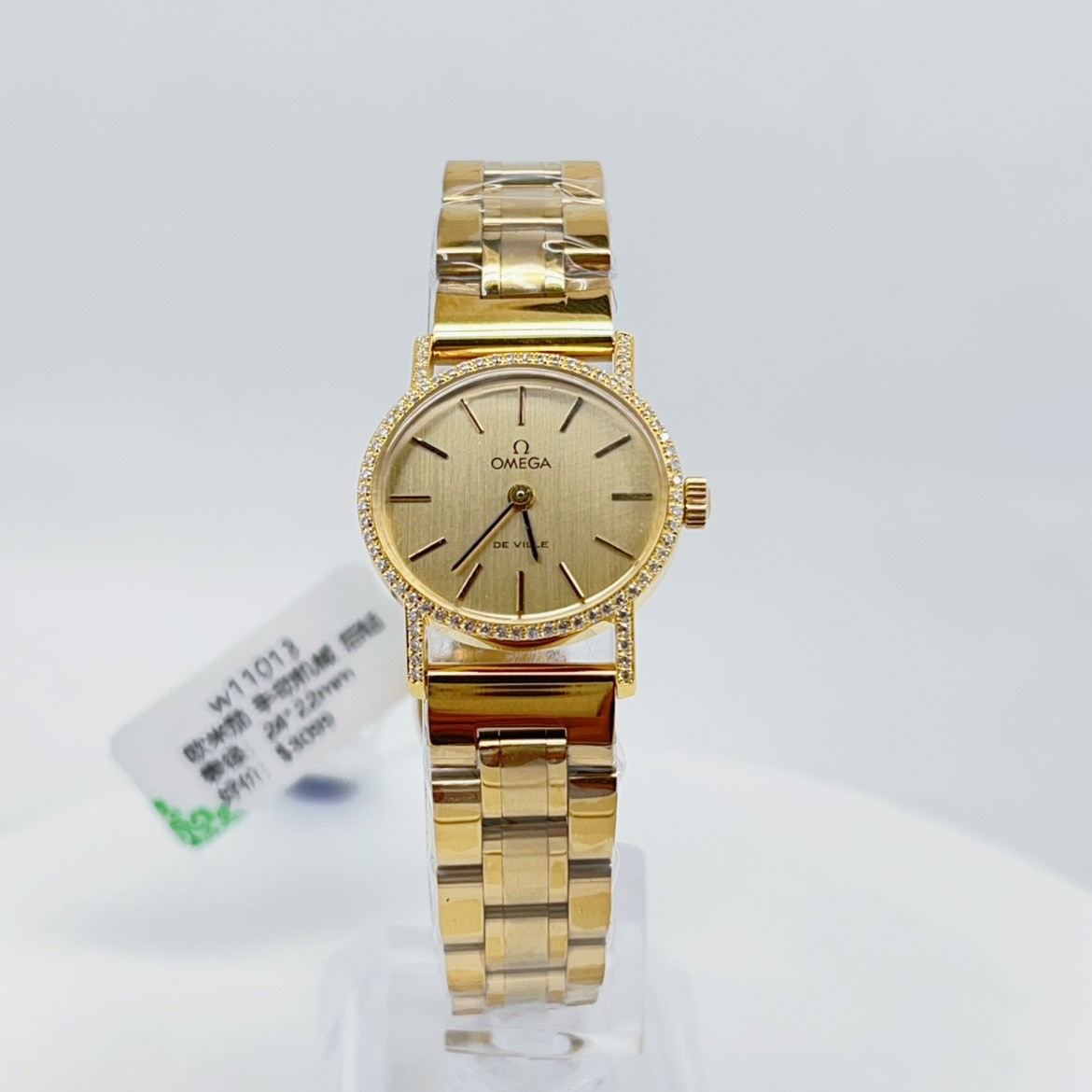 95新 Omega/欧米茄  手动机械后钻24.5*22.5mm/公价32999/w11013