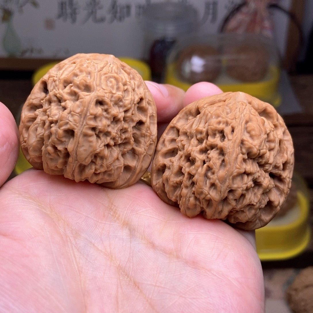 文玩核桃吊坠全品42尺南疆石赵喜满