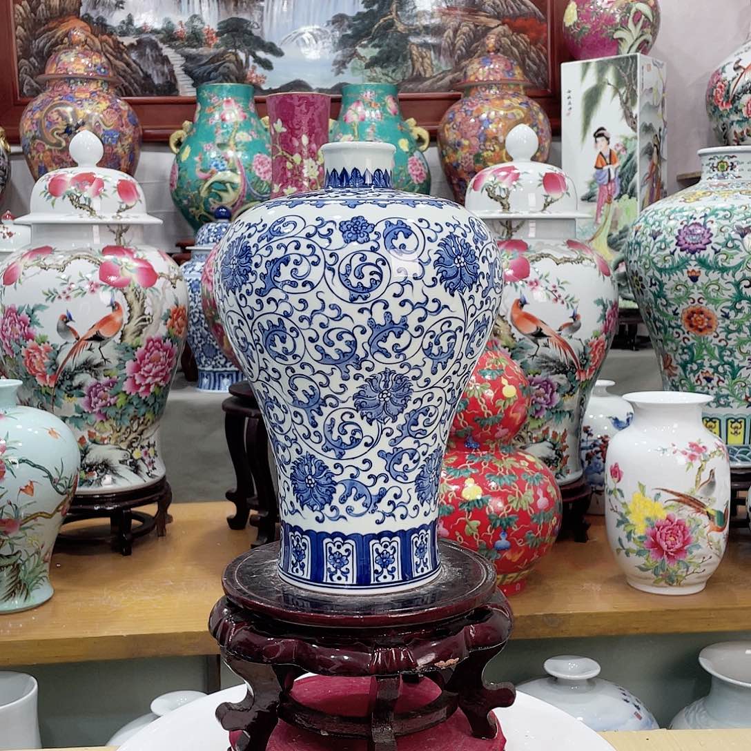 玉***阁摆件陶景德镇的陶瓷