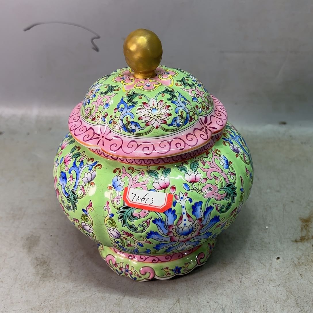 摆件花**涵精品陶瓷工艺美术品摆件