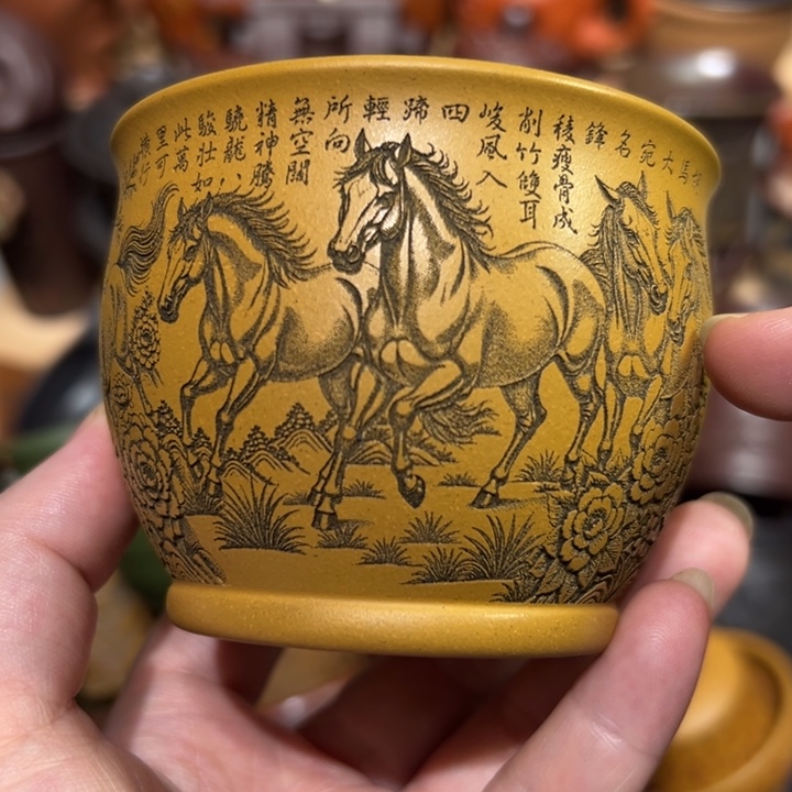 茶杯紫砂宜兴紫砂主人杯