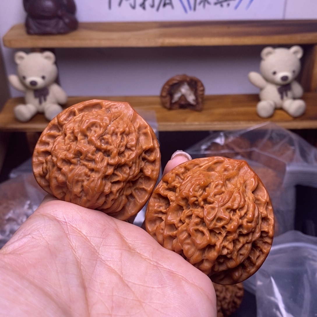 辞***安文玩核桃吊坠官帽福利