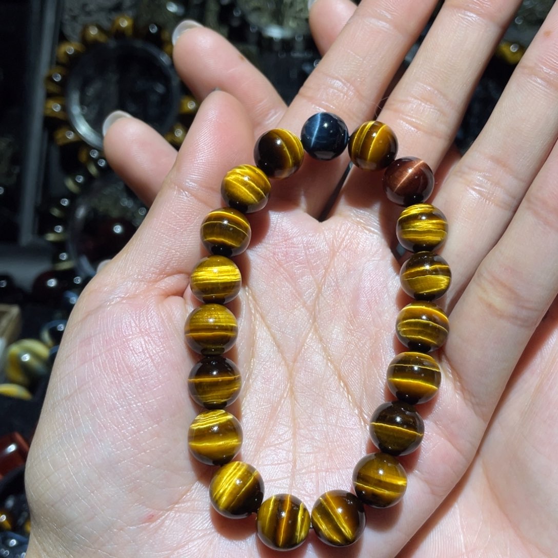 蒙***菓木变石未镶嵌手链