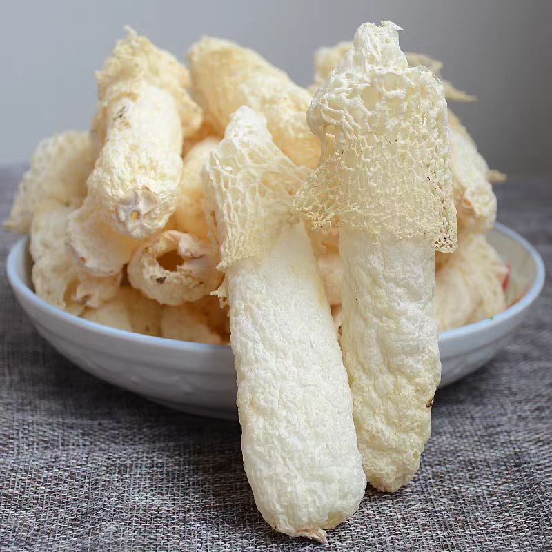 （干）云南红拖竹荪干货煲汤食材头茬新货味道鲜美