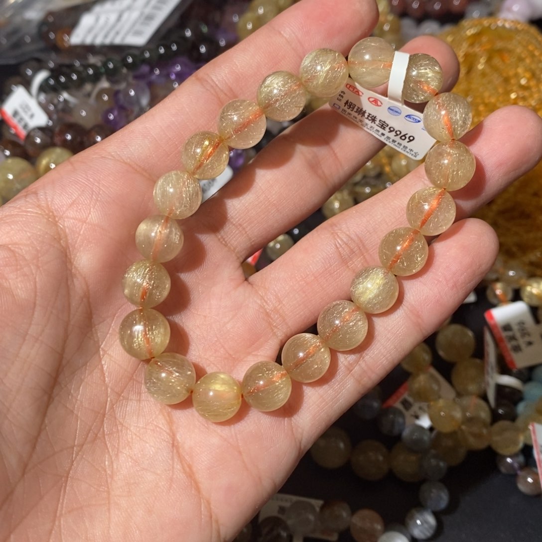 水晶手链未镶嵌M***哇我