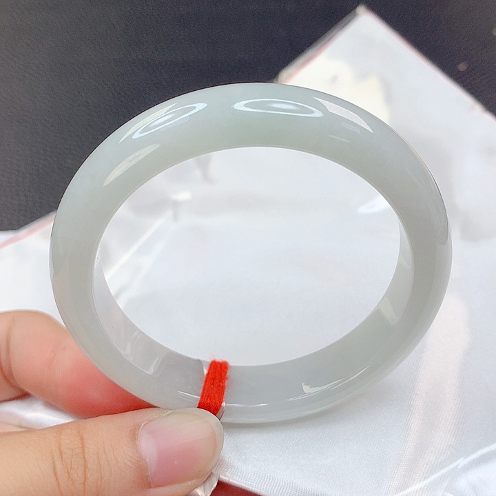 翡翠手镯未镶嵌正圈55 翡翠手镯85