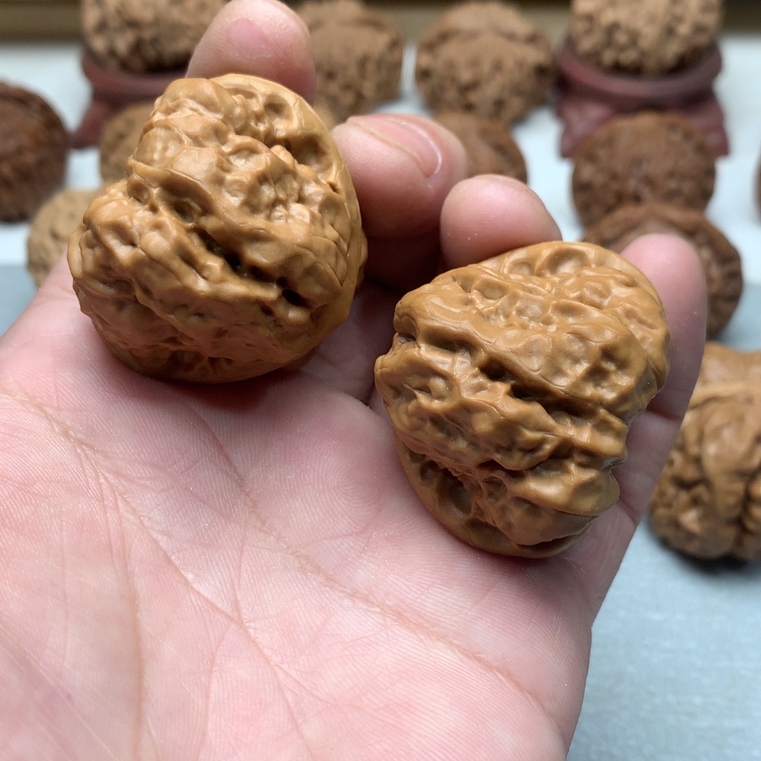 文玩核桃吊坠蛤蟆头 40尺寸