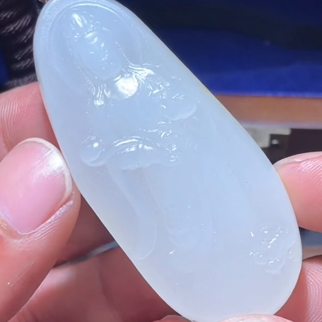 和田玉玉石挂件 d1228拍一发一