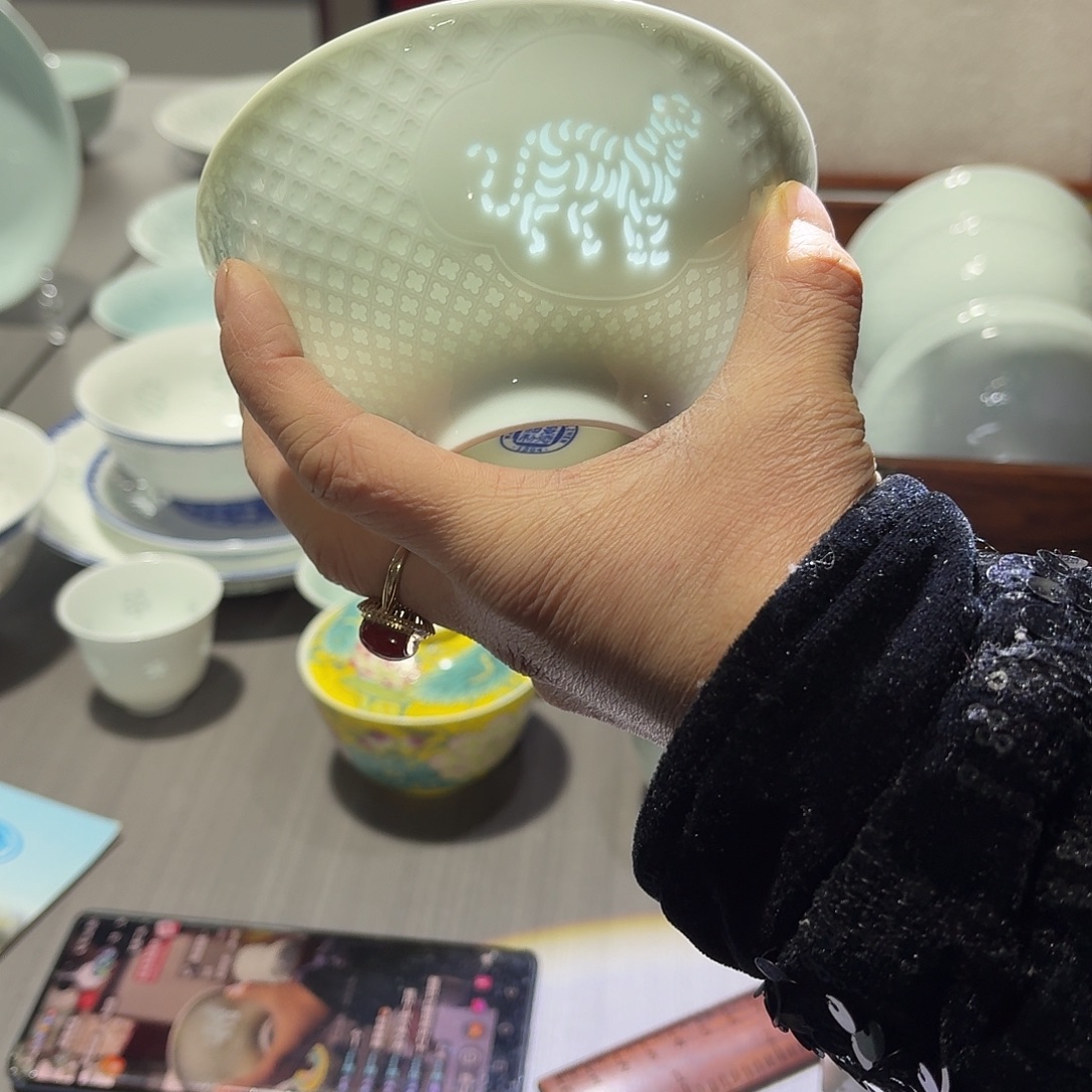碗景德镇陶瓷十二生肖一个一级
