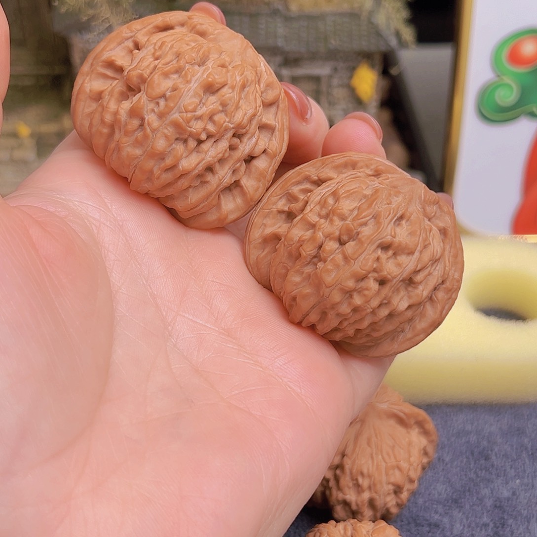 文玩核桃吊坠C*6汉高楼43.5