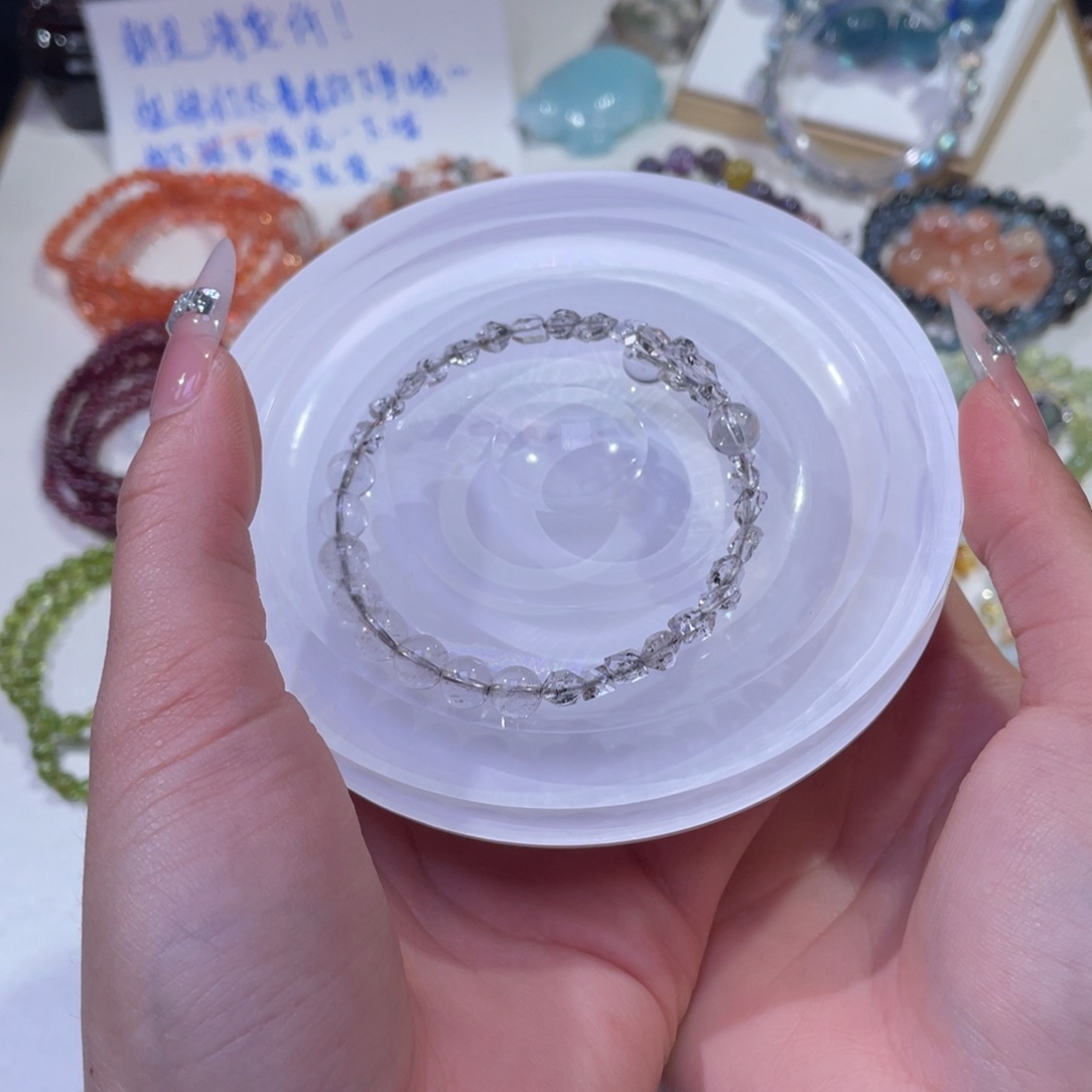 未镶嵌手链水晶闪灵钻手环